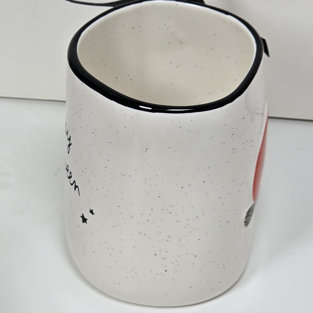 Rae Dunn Peanuts Woodstock Happy Halloween Double Sided Mug NWT - Picture 5 of 6